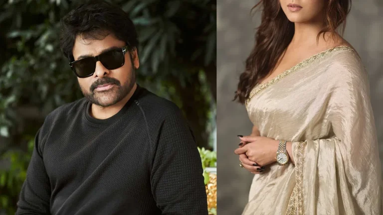 Chiranjeevi doing such a thing with a girl of his daughter age