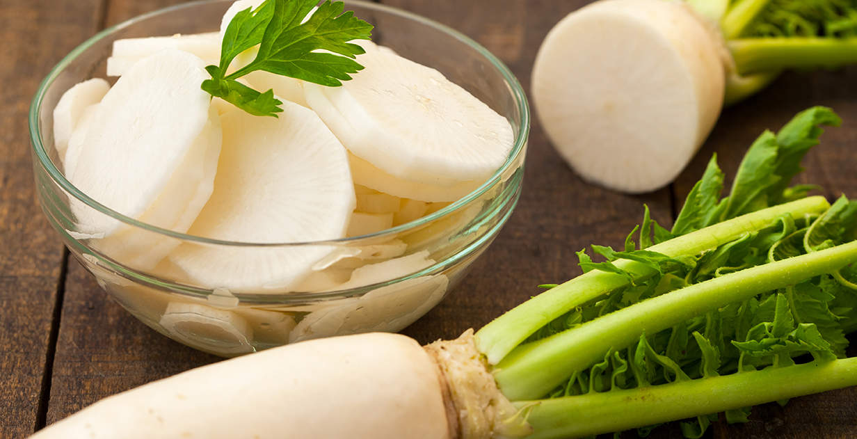 Alert for radish eaters
