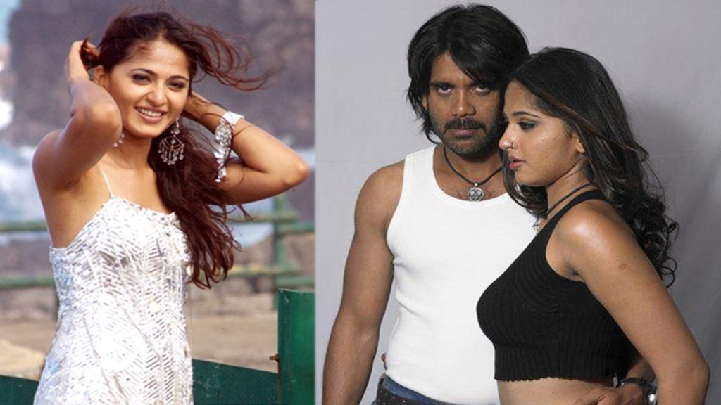 Anushka cried at home for a year because of Nagaruna movie