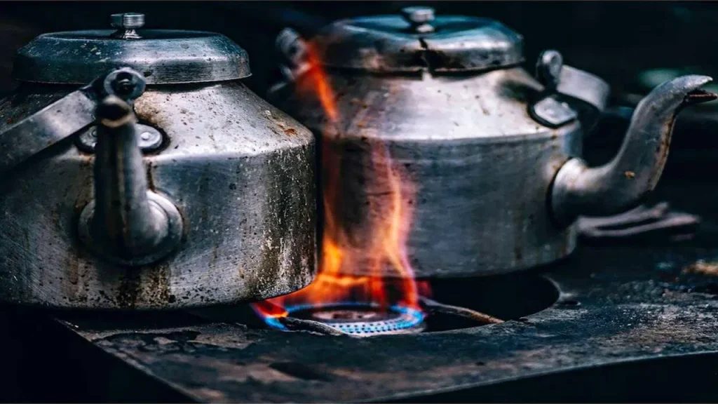 Do you drink tea by heating it repeatedly