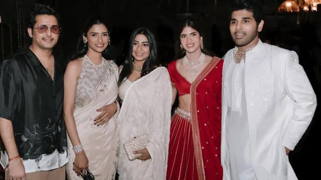 Is Allu Sirish fiancée a relative of that star hero