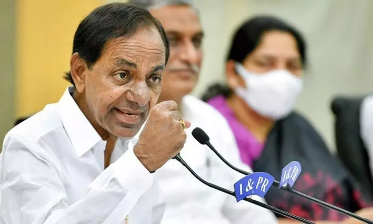 Jubilee Hills Bypoll KCRs emotional press meet