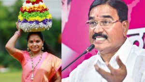 Niranjan Reddy slams kavitha
