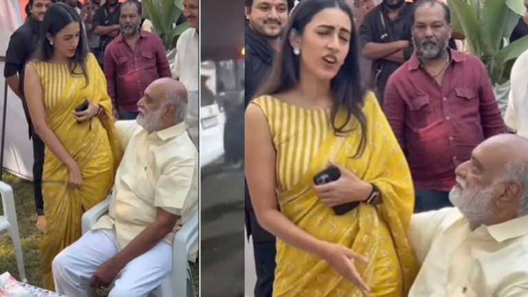 The director who indecently touched Niharika private parts