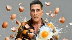Girls attacked Akshay Kumar with 100 eggs