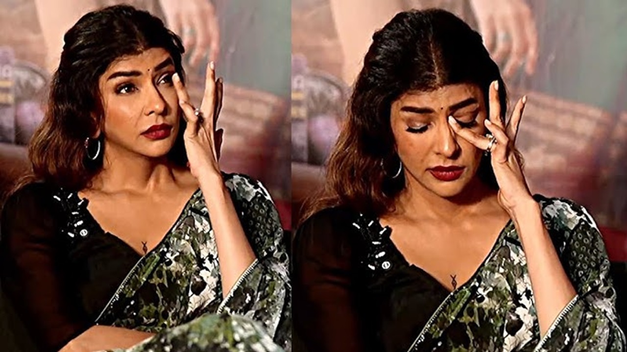Manchu Lakshmi is emotional over family disputes