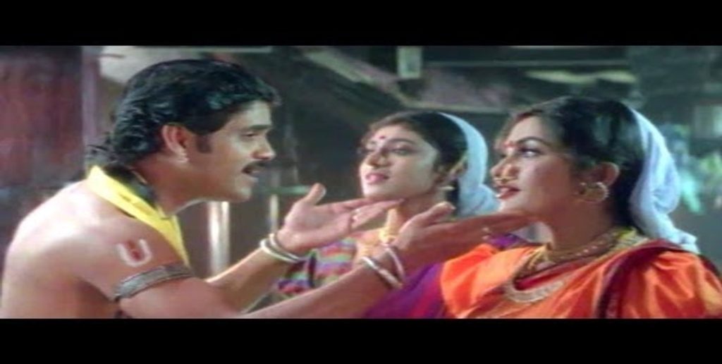 The heroine did not bathe for two days because of Nagarjuna's work