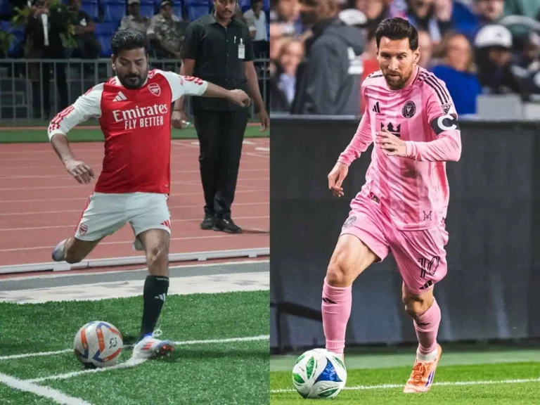 CM Revanth Vs Lionel Messi