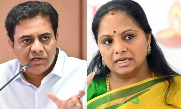 KTR, Kavitha