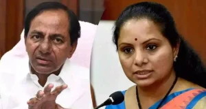 Kavitha comments on brs mlas over kcr