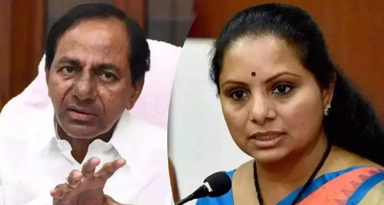 Kavitha comments on brs mlas over kcr