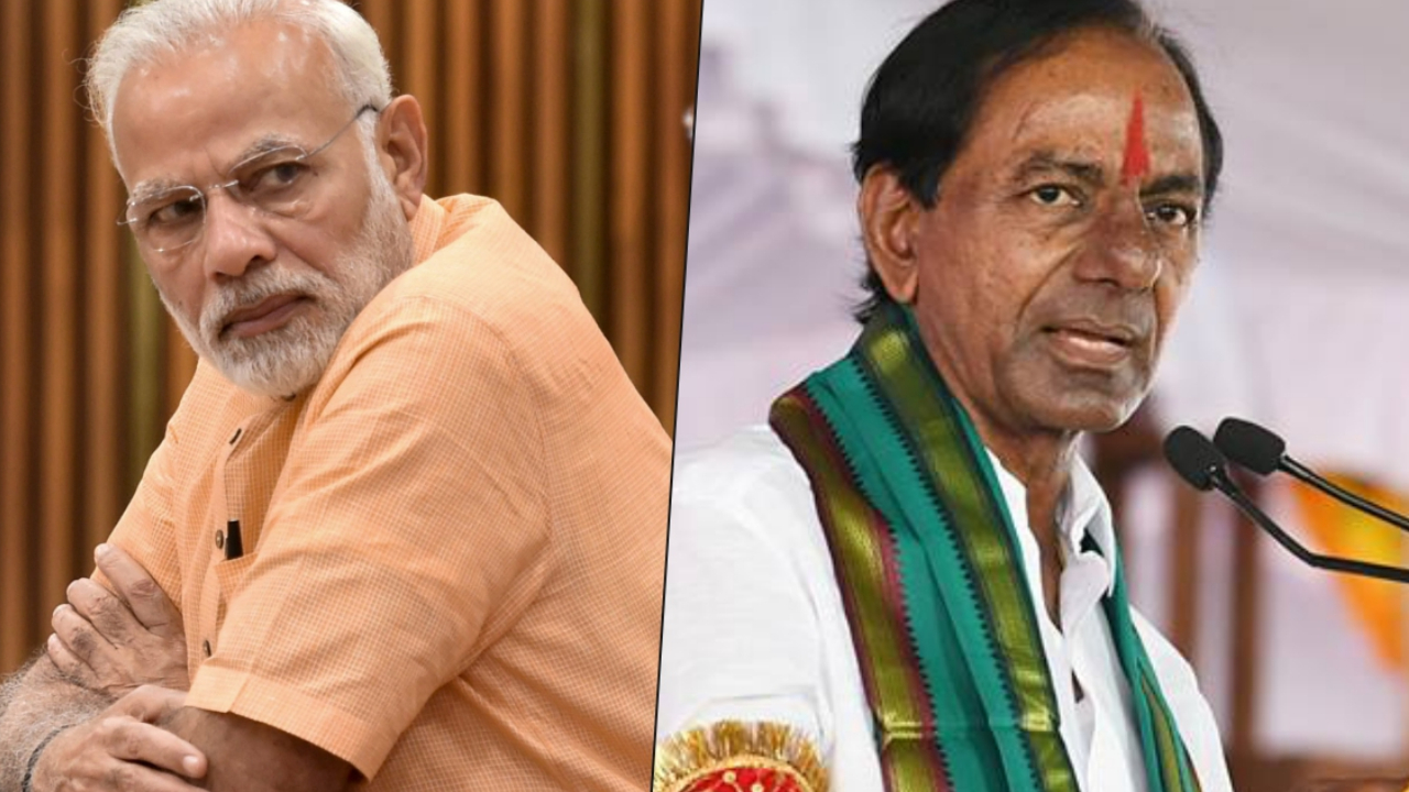 PM MODI - KCR