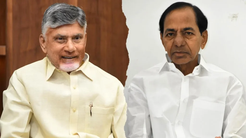 kcr vs chandrababu
