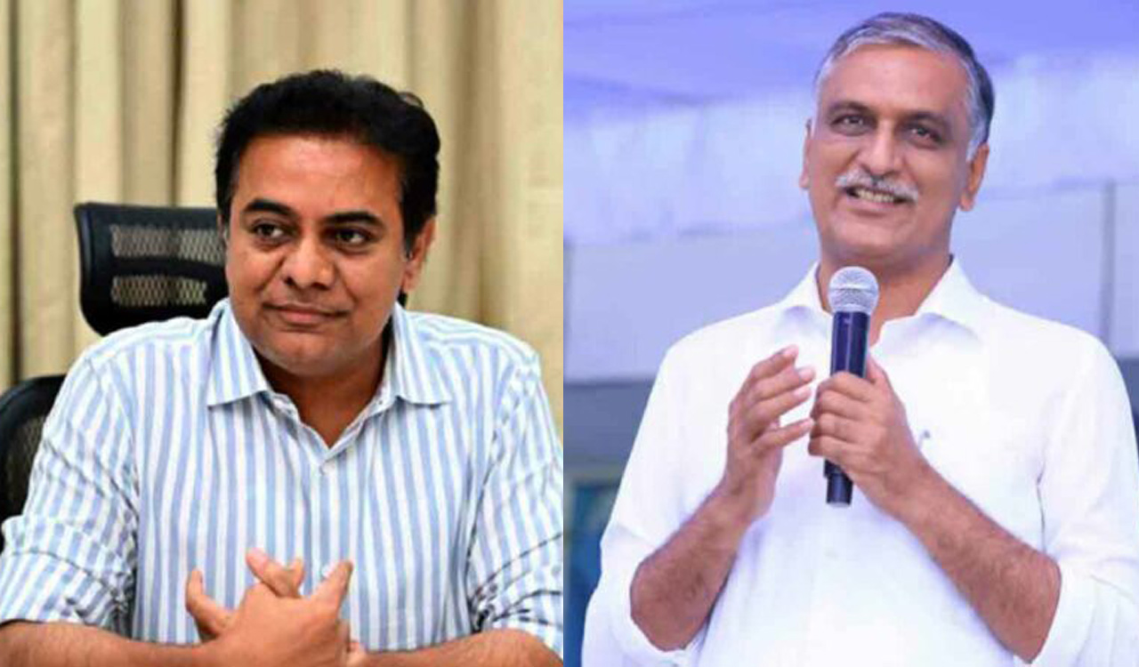 ktr vs harish rao cm revanth reddy comments viral BRS