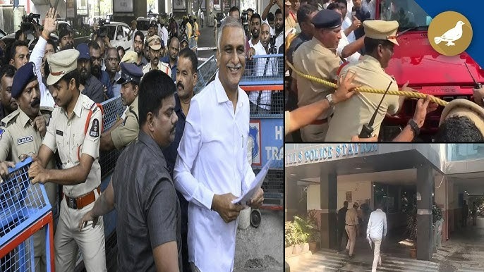 High Tension At Jubilee Hills Station