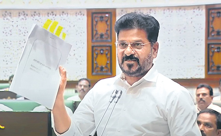 Revanth Reddy Exposes Kaleshwaram Scam