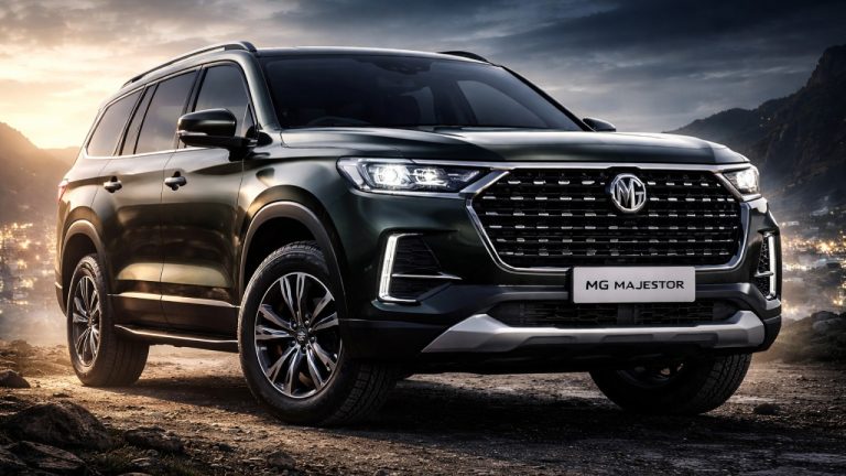 MG Majestor Flagship SUV Launched India