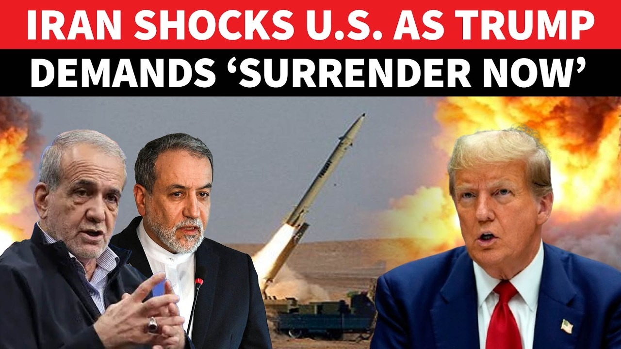 Donald Trump Claims Iran Has Surrendered Now
