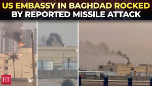 US Embassy Baghdad Hit By Missile