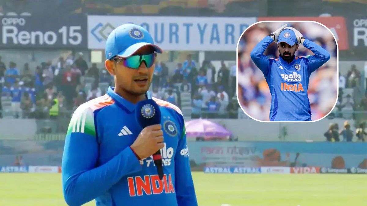 IND vs ENG రెండో వన్డే: కేఎల్ రాహుల్‌పై వేటు.. ఎందుకంటే..? | ఇంగ్లండ్‌తో కార్డిఫ్‌లో జరిగే రెండో వన్డేలో కేఎల్ రాహుల్ ఆడకపోవడానికి గల కారణాన్ని శుభ్‌మన్ గిల్ వెల్లడించాడు.