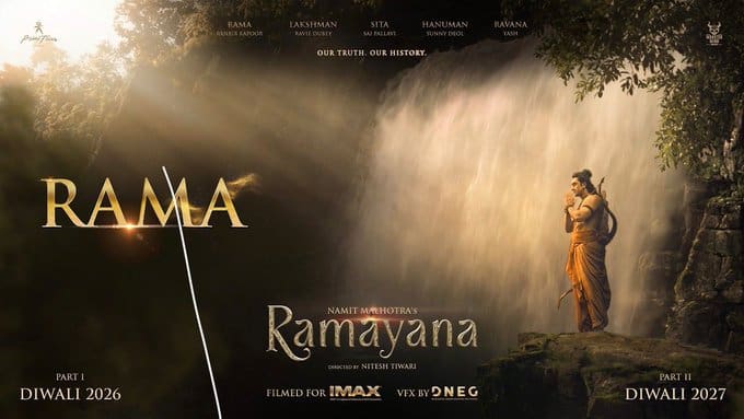 Glimpse of Ramayana featuring Ranbir Kapoor