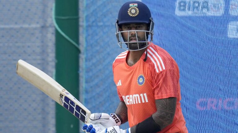 Suryakumar Yadav intense three hour practice