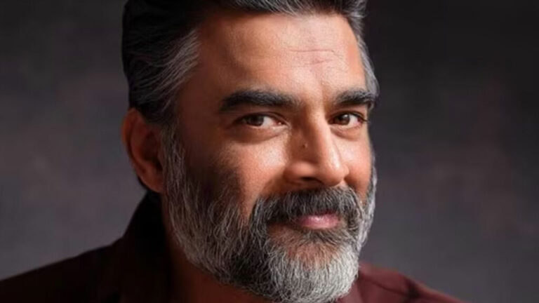 Actor Madhavan looking thoughtful