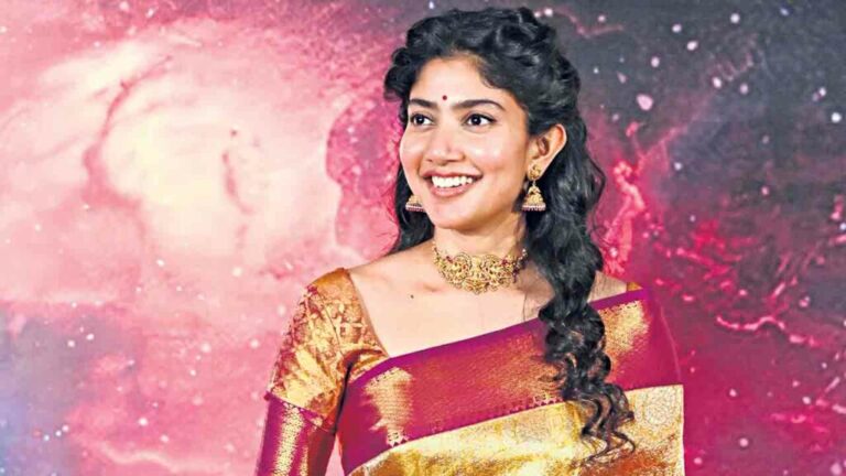 Sai Pallavi looking at camera