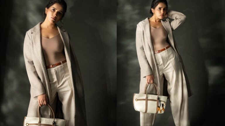 Tanuja Puttaswamy in stylish outfit
