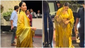 జాన్వీ కపూర్: వివాహ వేడుకల కోసం పునర్నిర్మించిన చీర