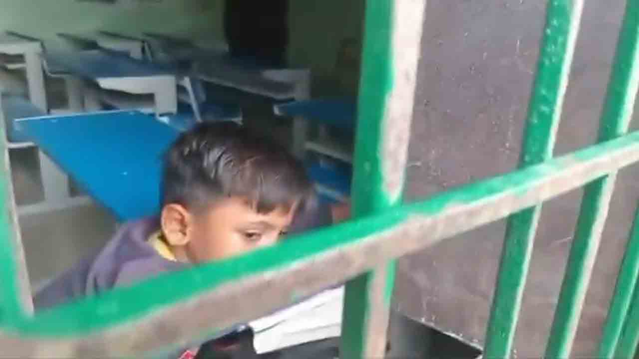 Student locked in classroom