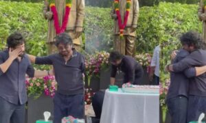 నాగార్జున కాళ్లపై పడి ఏడ్చిన అఖిల్