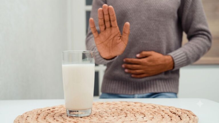 Why do people develop food intolerances such as towards milk and other products in adulthood?