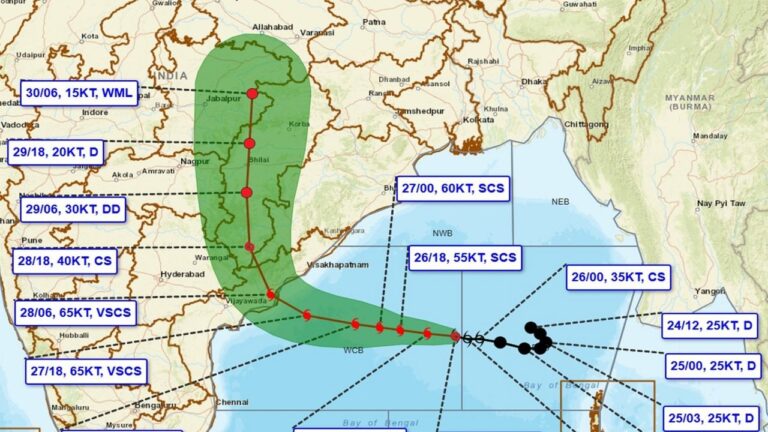 Cyclone Arnab: బాపట్ల మరియు విశాఖ మధ్య తీరం దాటే సమయంలో ఏయే జిల్లాల్లో ప్రమాదం పొంచి ఉంది?