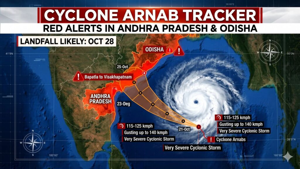 Cyclone Arnab Weakens: బీహార్, యూపీలలో రేపు వర్షాలు ఎలా ఉంటాయి?