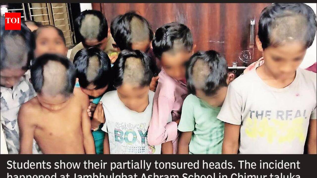 Students Punishment Chandrapur Ashram School