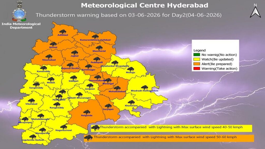 Orange: హైదరాబాద్ సహా 14 జిల్లాల్లో వాతావరణ హెచ్చరికలు ఎందుకు?