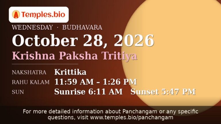Panchangam: అక్టోబర్ 28న శుభకార్యాలు మొదలుపెట్టేందుకు అనువైన సమయం ఎప్పుడుంది?