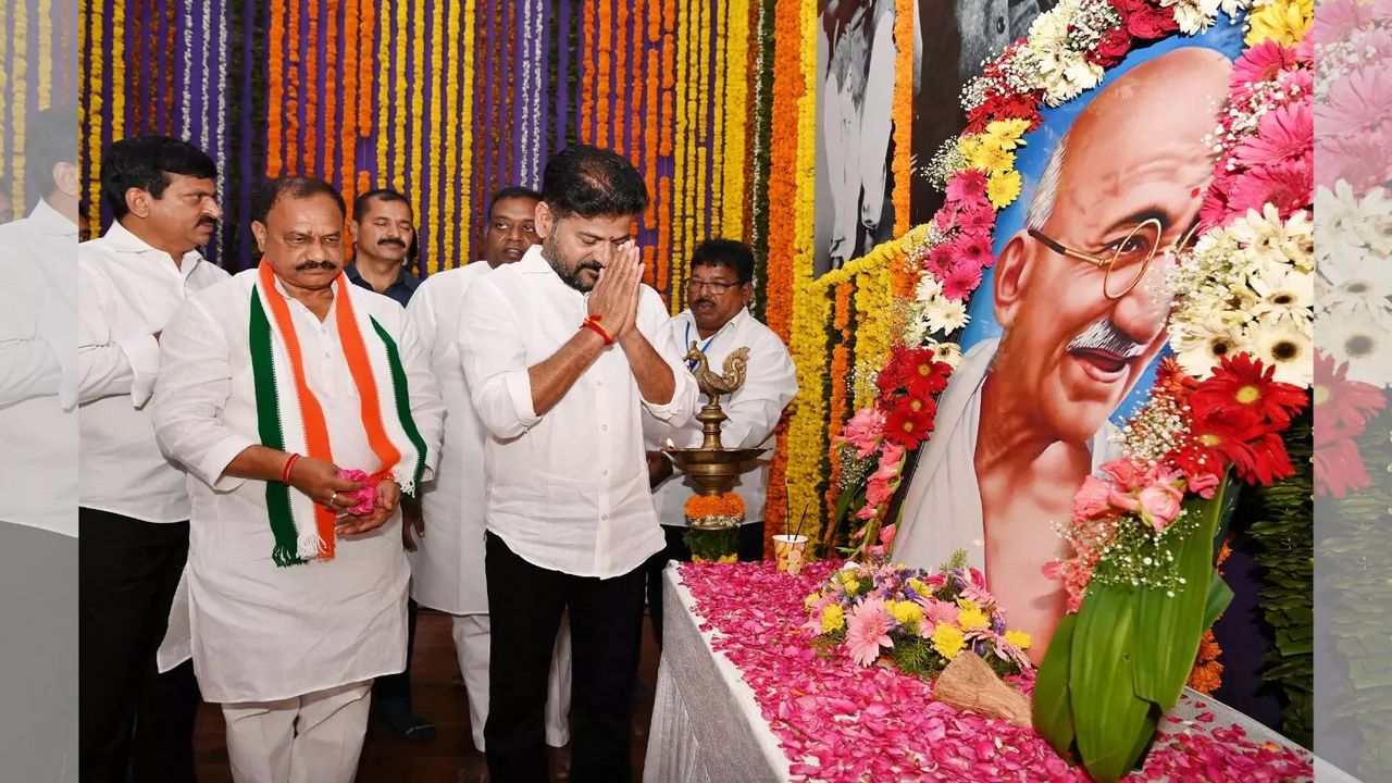 గాంధీ జయంతి: గాంధీజీ బాటలోనే ప్రజా పాలన అన్న సీఎం రేవంత్ రెడ్డి